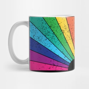 Rainbow Rays Mug